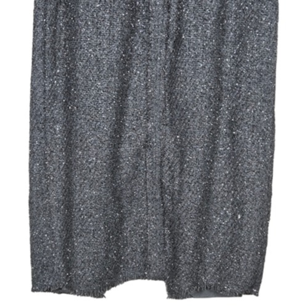 Tuckernuck Pomander Place Laurelle Tweed Midi Skirt Small NWT Shimmer Black - Picture 6 of 12